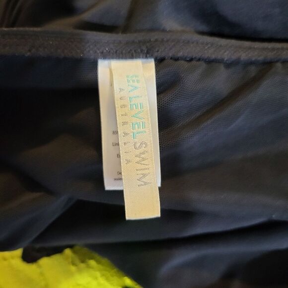 Sea Level Swim Cross Front One-Piece Swimsuit Slimming NWOT US Size 6 Black - Picture 5 of 6